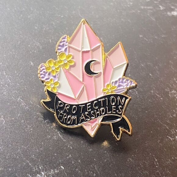 Crystal Protection Enamel Pin/ Brooch - Picture 2 of 5